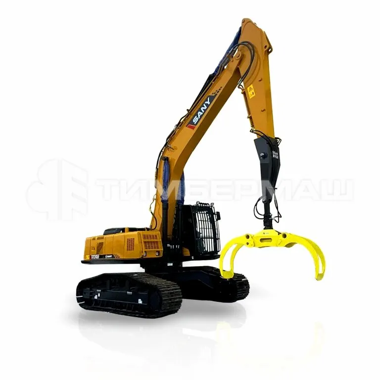 Гусеничный экскаватор SANY SY245F с нав. оборудованием Грейферный захват с площадью сечения от 0,6 до 0,9 м2